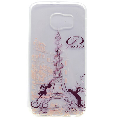 

Музыка башня Pattern Мягкий тонкий ТПУ резиновый силиконовый чехол гель чехол для Samsung GALAXY S6