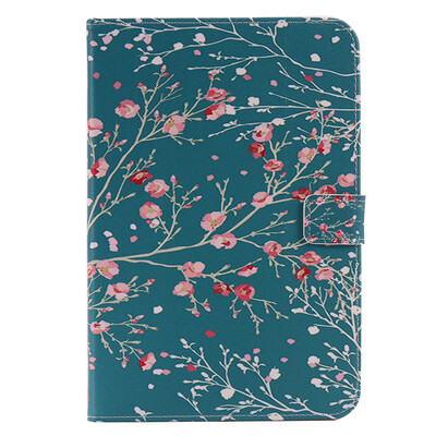 

Apricot Tree Design PU Leather Flip Cover Wallet Card Holder Case for IPAD mini4