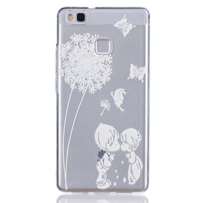 

Child Dress girl Pattern Soft Thin TPU Rubber Silicone Gel Case Cover for HUAWEI P9 Lite