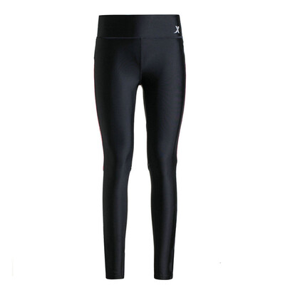 

Jingdong Supermarket Xtep XTEP female running fitness pants tight&comfortable pants training stretch sports pants 884328789036 black&red L