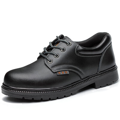 

Old housekeeper (LAOGUANJIA) LG-005 labor insurance shoes male anti-smashing anti-skid work shoes black 39 yards