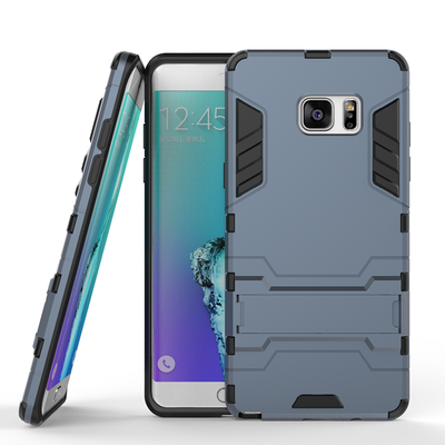 

Темно-синий Slim Robot Armor Kickstand Ударопрочный жесткий корпус из прочной резины для SAMSUNG GALAXY Note 7