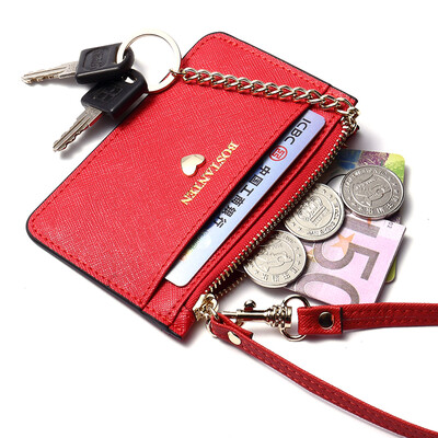 

BOSTANTEN мини женский кошелёк бычьей кожи с большой емкостью