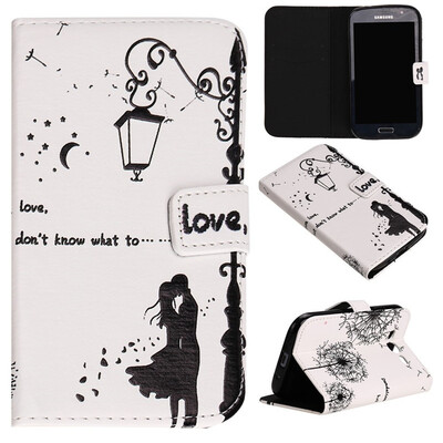 

Lovers&dandelion Design PU Leather Flip Cover Wallet Card Holder Case for SAMSUNG GALAXY Grand Neo Plus I9060
