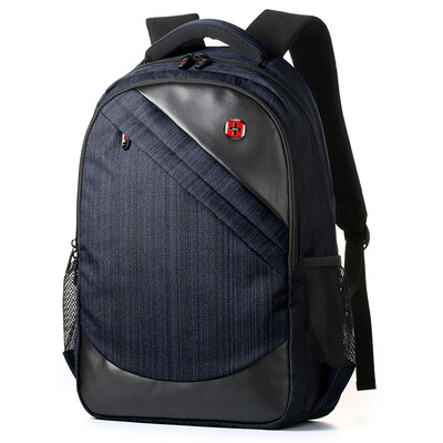 

SWISSGEAR Shoulder Bag Men & Women Travel Backpack Business Computer Bag 14 &quotSA-7012 Blue