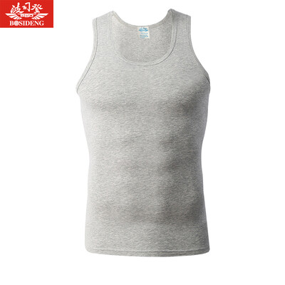 

BOSIDENG Vest BJN78031 Macea Men&39s Vest Breathable Shirt One Piece Gray