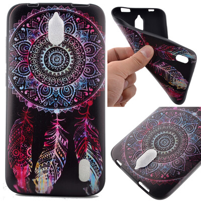 

Dreamcatcher Pattern Soft Thin TPU Rubber Silicone Gel Case Cover for HUAWEI Y625