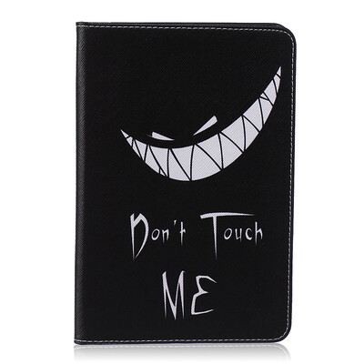 

Bad laugh Style Embossing Classic Flip Cover with Stand Function and Credit Card Slot for iPad Mini 4