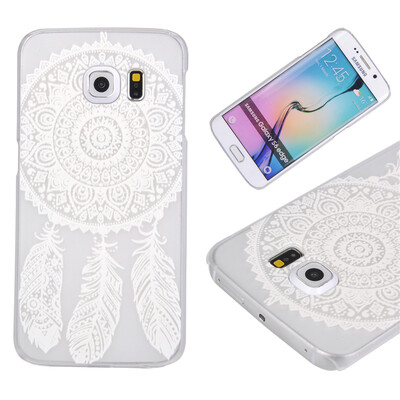 

Feather flower Pattern Soft Thin TPU Rubber Silicone Gel Case Cover for SAMSUNG Galaxy S6 edge