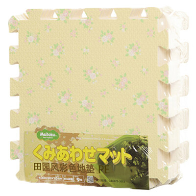 

Matheson Floral mats children climbing mats living room bedroom floor stitching mats PE foam mat 30 * 30cm (9pcs