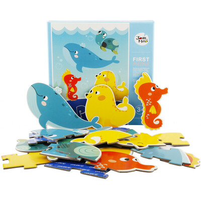 

Merlot JoanMiro children&39s puzzles child chunk puzzle dinosaur paradise peculiar jigsaw JM10551