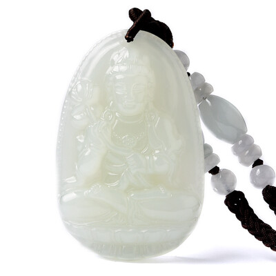 

Lingfei нефрит Хэтянь подвеска талисман ожерелье