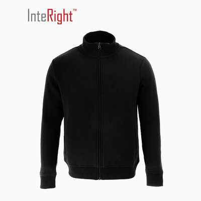 

INTERIGHT Men's collar shirt black L code