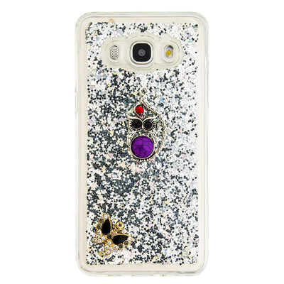 

Dynamic Quicksand Glitter Liquid Soft TPU Case Cover For SAMSUNG J510