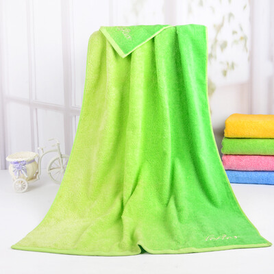 

Yarn (LOFTEX) exports to Japan cotton towel dyed non-twill embroidery soft water gradient four seasons towel red 300g / Article 70 * 140cm / Article