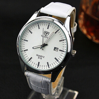 

Ya Zhuo Lun fashion watches 2017 spring new Korean men and women fashion models blue light luminous YZL0568TH-1