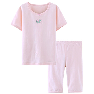 

(KIDS MAM & DAD) children's underwear suit baby little girl home service girls pajamas pajamas 86208 pink 140