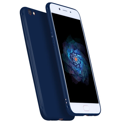 

Pizza OPPO a59s mobile phone case A59S / a59 matte all-inclusive anti-drop mobile phone sets of blue