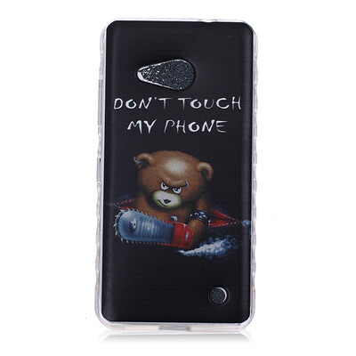 

Bear Pattern Soft Thin TPU Rubber Silicone Gel Case Cover for Microsoft Lumia 550