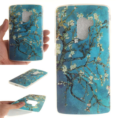 

Apricot tree Pattern Soft Thin TPU Rubber Silicone Gel Case Cover for Lenovo A7010
