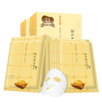 

Мой красивый журнал Natto Mask 10 / ящик (глубокий питательный укрепляющий равномерный цвет)