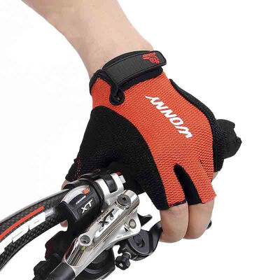 

Snail WONNY zx-049 summer riding gloves semi-breathable mountain bike gloves damping dynamic cycling gloves non-slip gray M