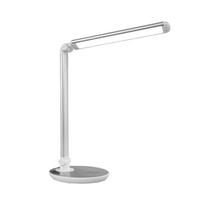 

NVC NVU LED desk lamp learning reading desk lamp student bedside lamp touch stepless dimming EDT9011 silver