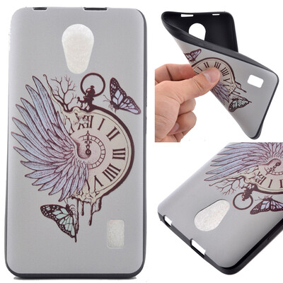 

Часы карманные Pattern Мягкий тонкий ТПУ резиновый силиконовый гель Дело Чехол для HUAWEI Y635