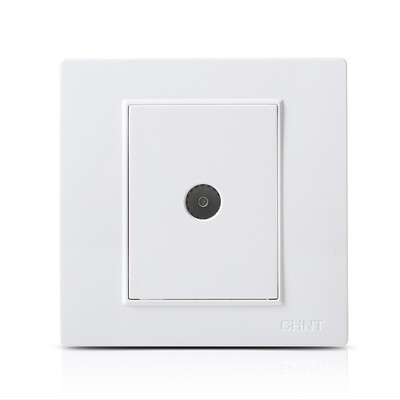 

Zhengtai CHNT socket panel switch socket TV socket Ya white 7L series NEW7-L20100