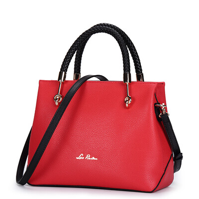 

Old head (LAORENTOU) leather fashion shoulder bag Europe and the United States trend Messenger bag 998J086L1A black