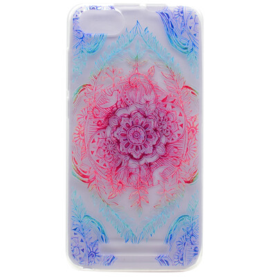 

Magic flower Pattern Soft Thin TPU Rubber Silicone Gel Case Cover for Wiko Lenny 3