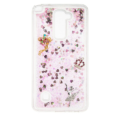 

Dynamic Quicksand Glitter Liquid Soft TPU Case Cover For LG LS775