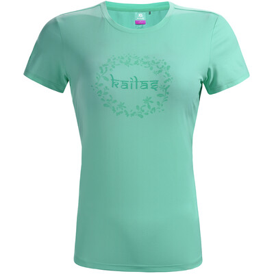 

Kailas (Kailas) круглая шея футболка Slim с короткими рукавами спортивный пот дышащий стрейч быстрый сушка модели модели женские модели зеленая орхидея S