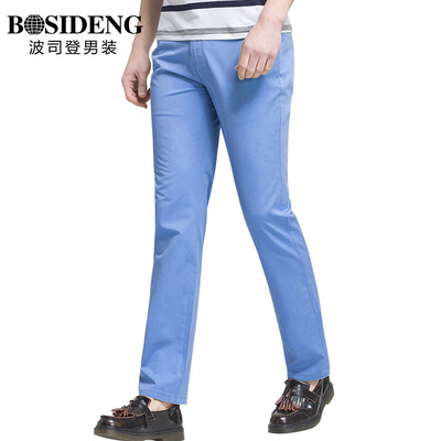 

Мужские повседневные брюки Bosideng Men BOSIDENGMAN весна и лето Тонкие прямые брюки 3271B63001 голубой 36