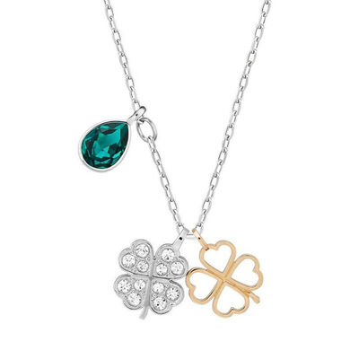 

SWAROVSKI 施华洛世奇 Duo Clover四叶草项链 5139471