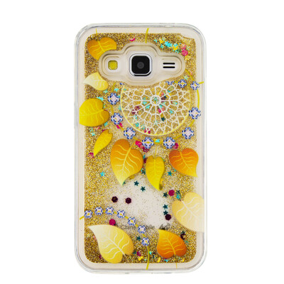 

Динамический Quicksand Блеск наливные Мягкая ТПУ чехол для SAMSUNG G530