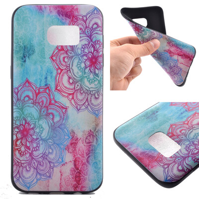 

Красочные картины мягкий тонкий ТПУ резиновый силиконовый гель Дело Чехол для Samsung Galaxy S7 Edge