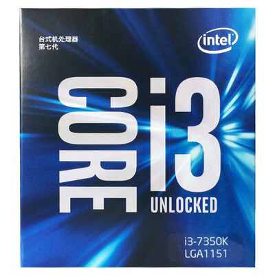 

Intel (Intel) Core Duo Процессоры в штучной упаковке i3-7350K