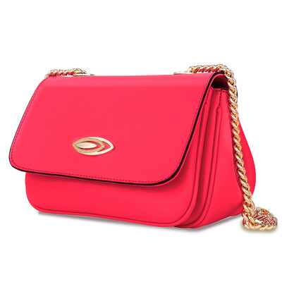 

Each degree MEIDU Europe&the United States fashion leather cowhide shoulder Messenger bag female chain small square package MWB160628 green