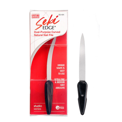

SEKI EDGE SS-404 nail rub (Japanese original imported) stainless steel planing armor rubbing black