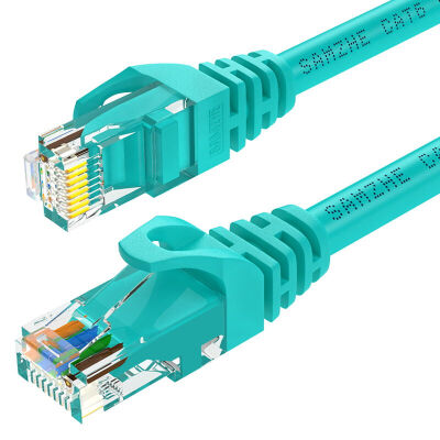 

Shanze SAMZHE WXL-6005 high-speed six CAT6-type network cable Gigabit 8-core twisted-pair network jumper computer network cable 6 categories of finished cable light green 05 meters