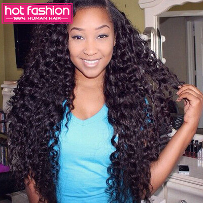 

Unprocessed Grade 8A Peruvian Deep Wave Hair Products Hot Fashion Hair Products Tissage Peruvian Virgin Hair Weave Free Shipping