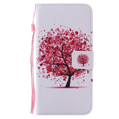 

Flower Design PU Leather Flip Cover Wallet Card Holder Case for HUAWEI HONOR 5X