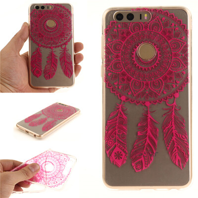 

Роза колокольчиков картины мягкий тонкий ТПУ резиновый силиконовый гель Дело Чехол для HUAWEI Honor 8