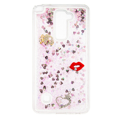

Dynamic Quicksand Glitter Liquid Soft TPU Case Cover For LG LS775