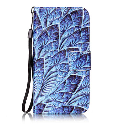 

Blue Dazzle Design PU Leather Flip Cover Wallet Card Holder Case for Google Pixel XL