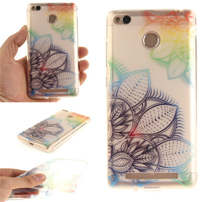 

Мечта цветок шаблон мягкой тонкой ТПУ резиновый силиконовый гель Дело Чехол для XiaoMi Redmi 3s/Redmi 3X/Redmi 3S Prime