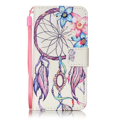 

Flower Bell Design PU Leather Flip Cover Wallet Card Holder Case for IPOD TOUCH 5 6