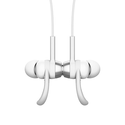 

(Baseus) B11 магнитное дыхание беспроводное движение 4.1 Bluetooth гарнитура работает уши наушники уха наушники серебристо-белый