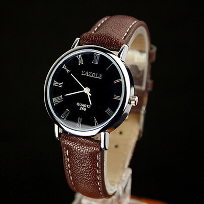

Fashion Casual Belt Watch Men & Women Couples Watches Needle Buckles Round Men's Womens YZL0514TH-3